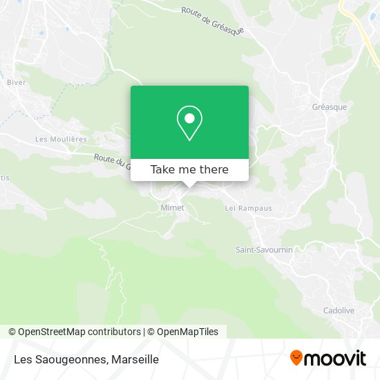Les Saougeonnes map