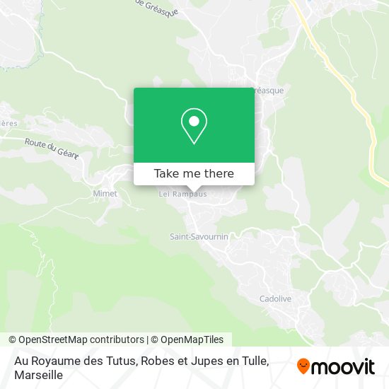 Au Royaume des Tutus, Robes et Jupes en Tulle map