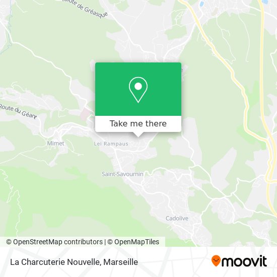 La Charcuterie Nouvelle map