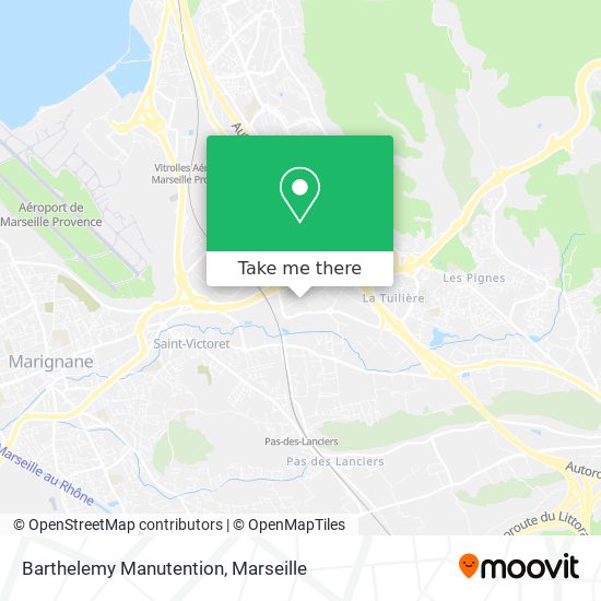 Barthelemy Manutention map