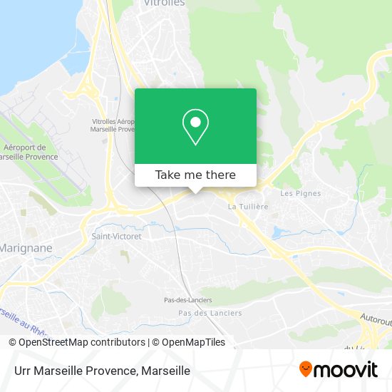 Mapa Urr Marseille Provence
