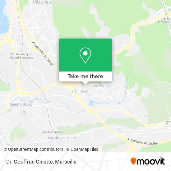 Dr. Gouffran Ginette map