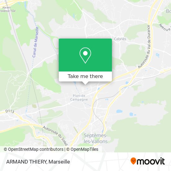 ARMAND THIERY map