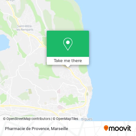 Mapa Pharmacie de Provence