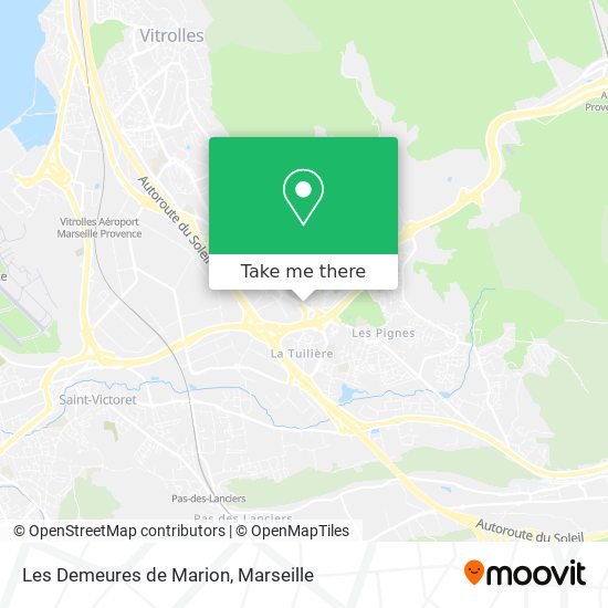 Les Demeures de Marion map