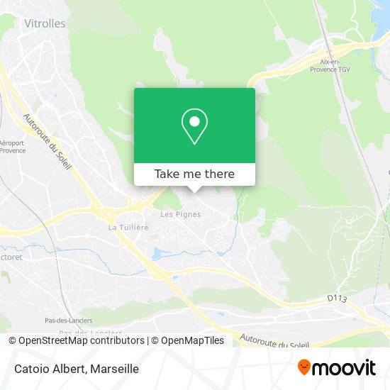 Catoio Albert map