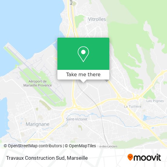 Mapa Travaux Construction Sud