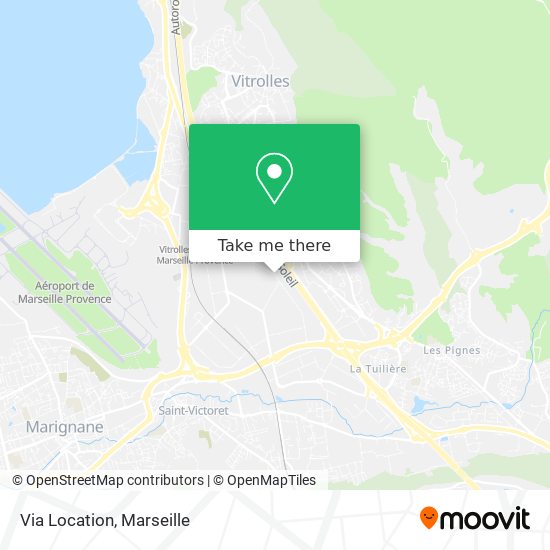 Via Location map