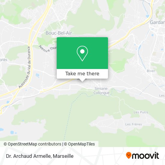 Dr. Archaud Armelle map