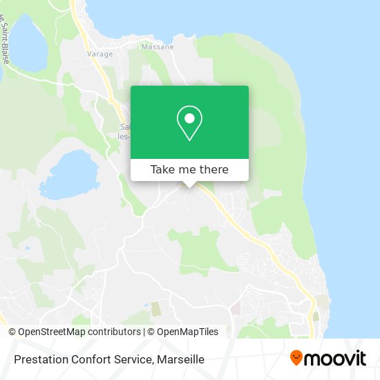 Prestation Confort Service map