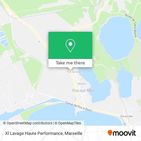 Xl Lavage Haute Performance map