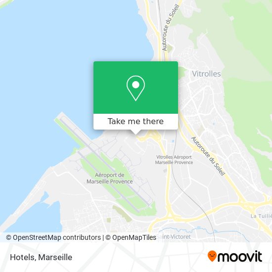 Hotels map