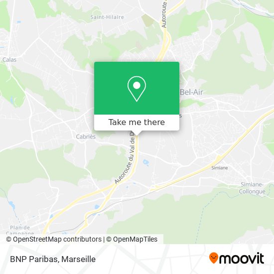 BNP Paribas map