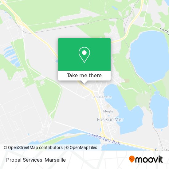 Propal Services map