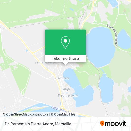 Dr. Parsemain Pierre Andre map