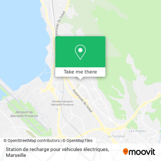 Mapa Station de recharge pour véhicules électriques