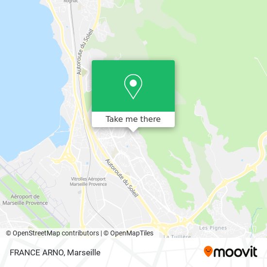 FRANCE ARNO map