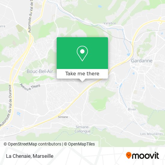 La Chenaie map