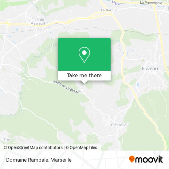 Domaine Rampale map
