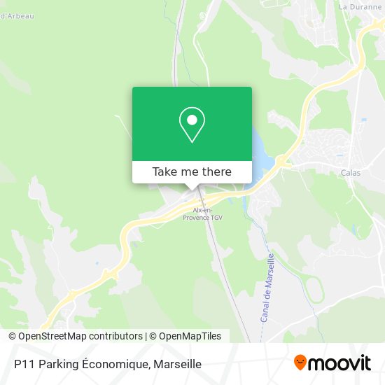 P11 Parking Économique map