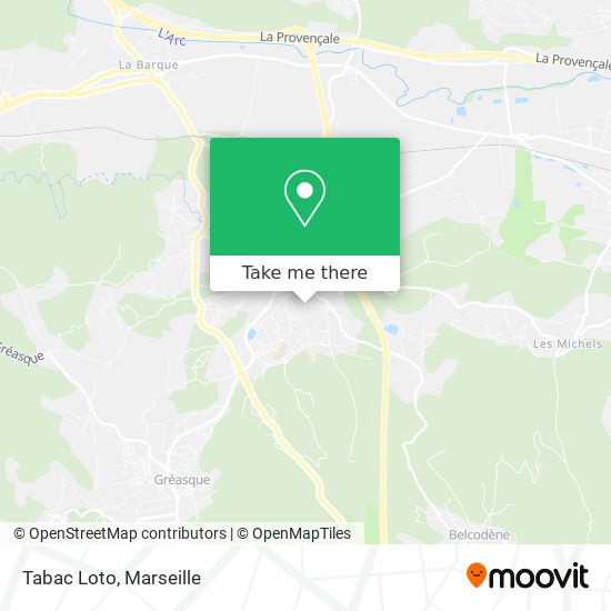 Tabac Loto map