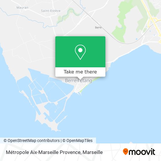 Métropole Aix-Marseille Provence map