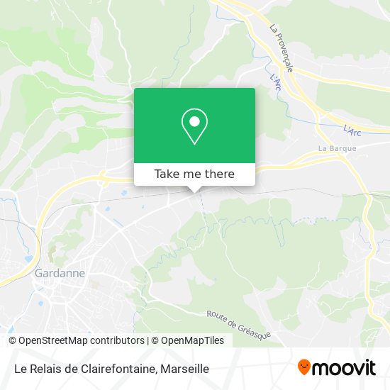 Le Relais de Clairefontaine map