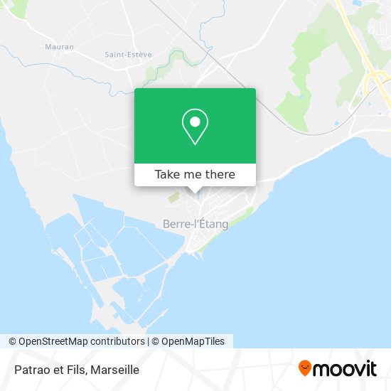 Patrao et Fils map