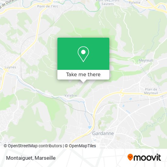 Montaiguet map
