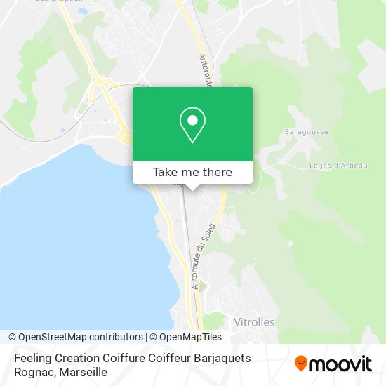 Feeling Creation Coiffure Coiffeur Barjaquets Rognac map