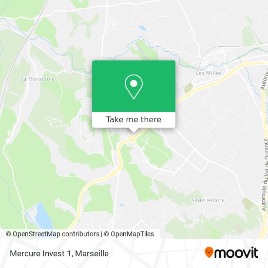 Mercure Invest 1 map