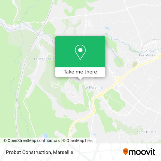 Probat Construction map