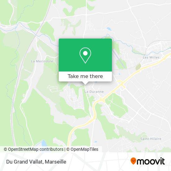 Du Grand Vallat map