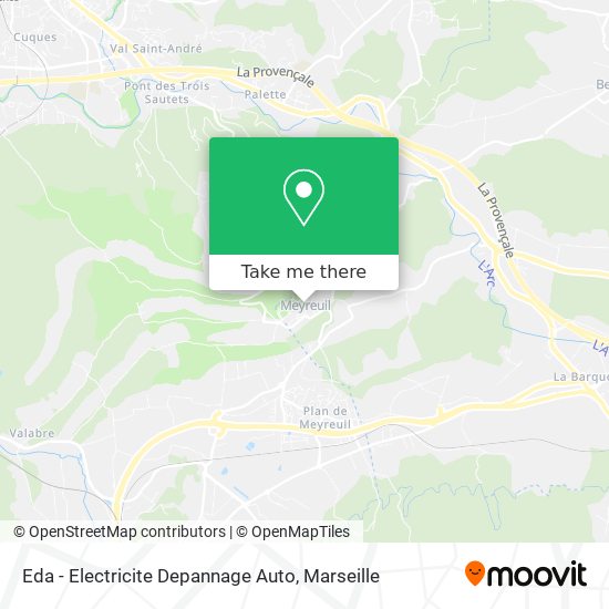 Eda - Electricite Depannage Auto map