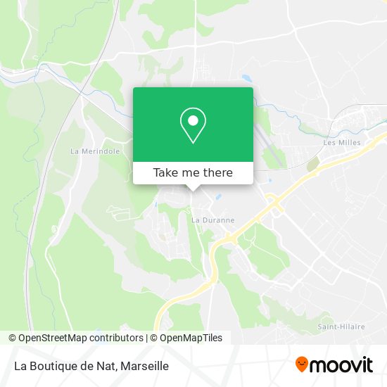 La Boutique de Nat map