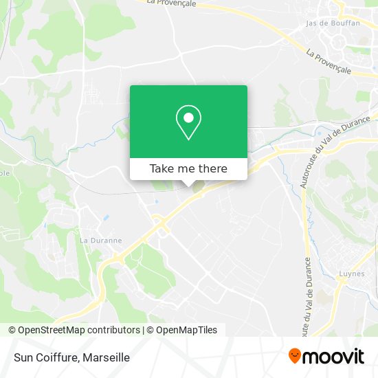 Sun Coiffure map