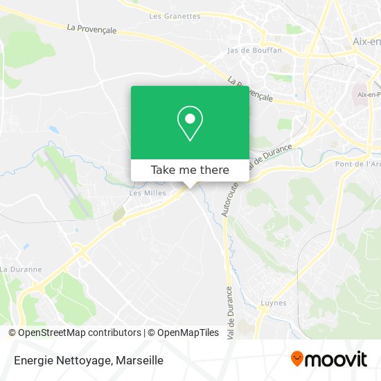 Energie Nettoyage map