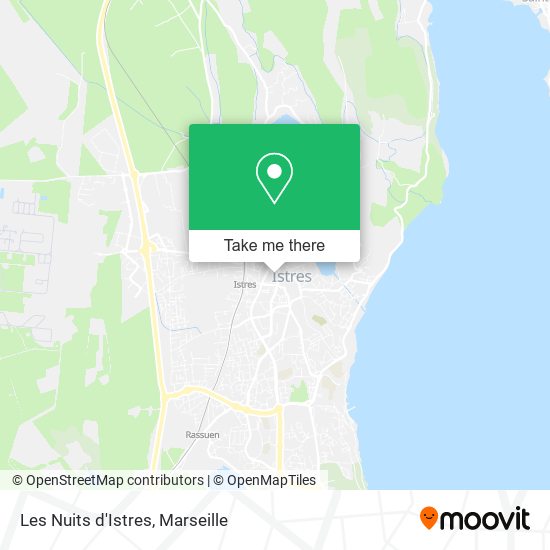 Les Nuits d'Istres map