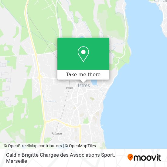 Caldin Brigitte Chargée des Associations Sport map