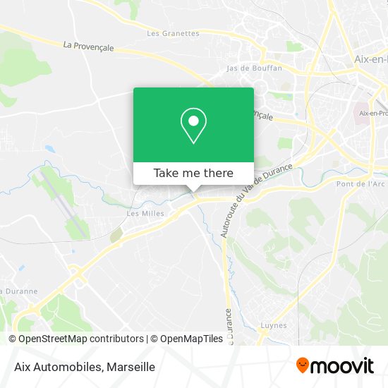 Aix Automobiles map