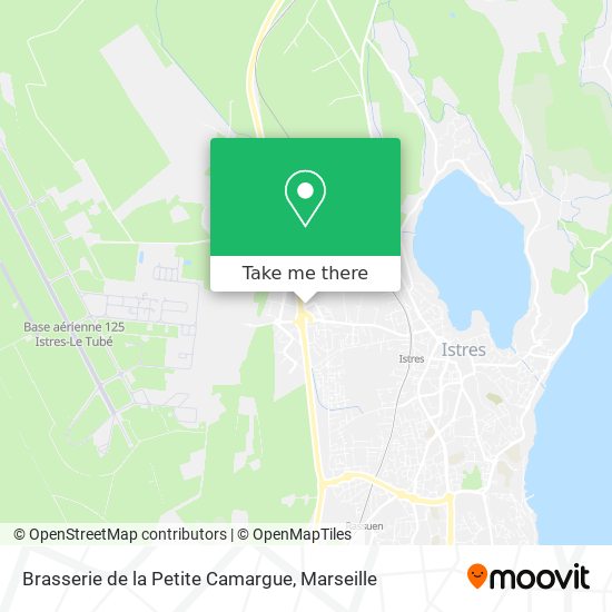 Brasserie de la Petite Camargue map