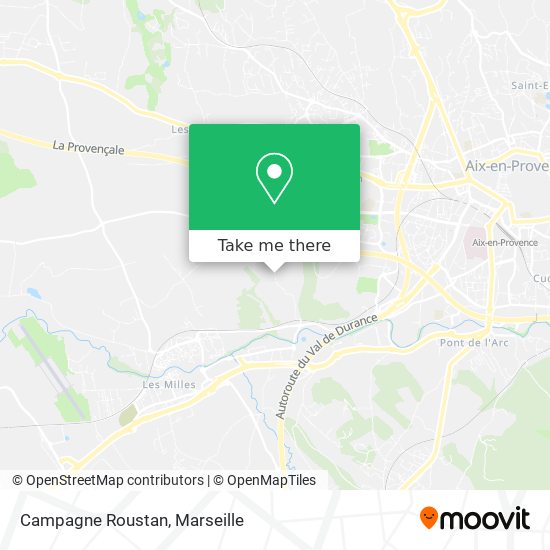 Campagne Roustan map