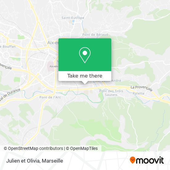 Julien et Olivia map
