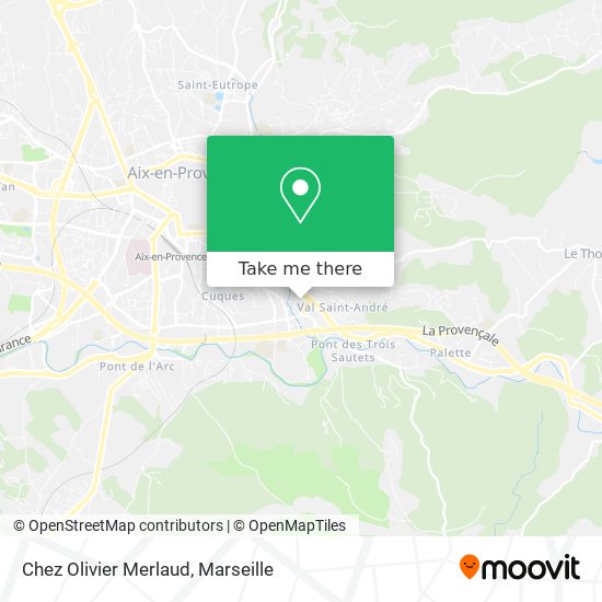 Chez Olivier Merlaud map