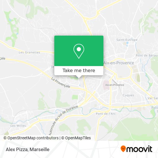 Alex Pizza map