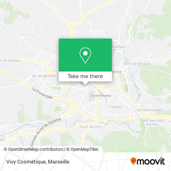 Vivy Cosmétique map