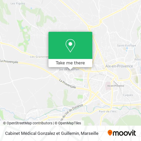 Cabinet Médical Gonzalez et Guillemin map