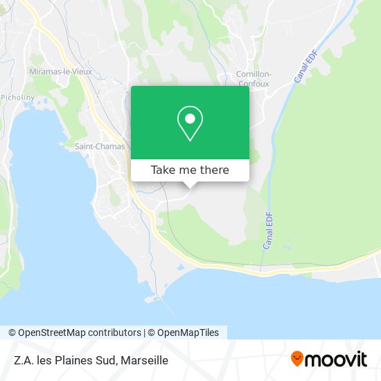 Z.A. les Plaines Sud map