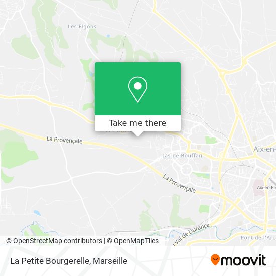 La Petite Bourgerelle map