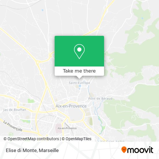 Elise di Monte map